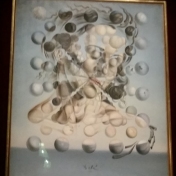 My favorite Dali painting, Galatea of the Spheres.